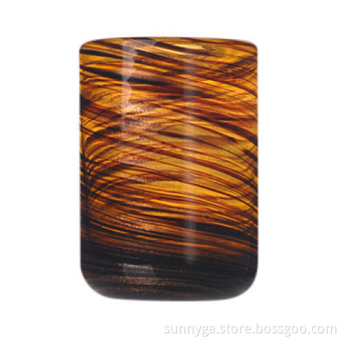 Fancy Design Glass Candle Holder